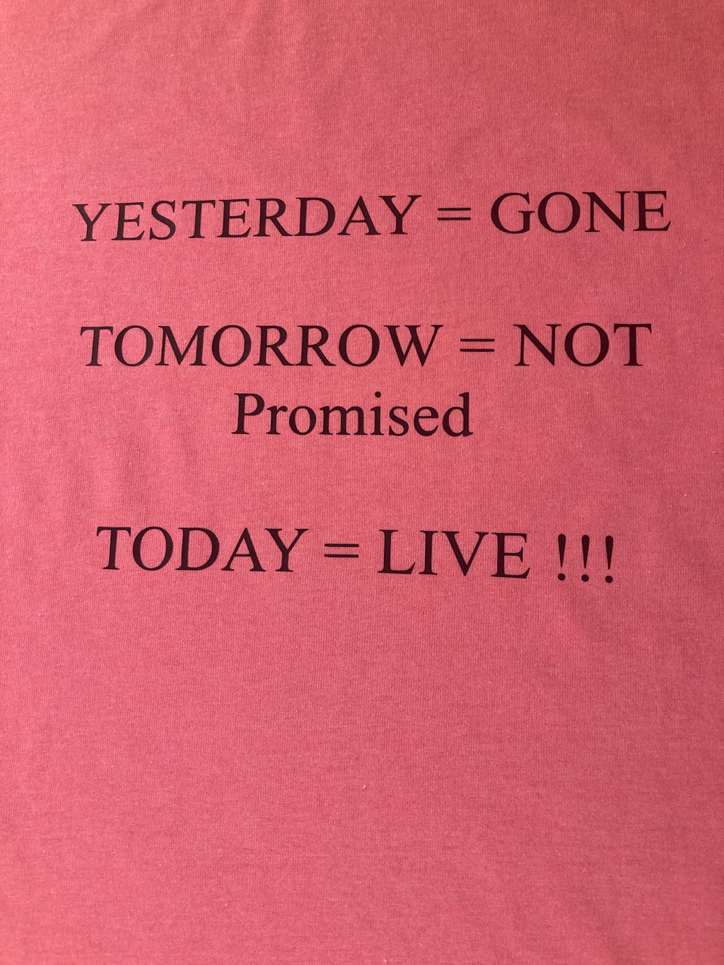 Yesterday Tomorrow Today