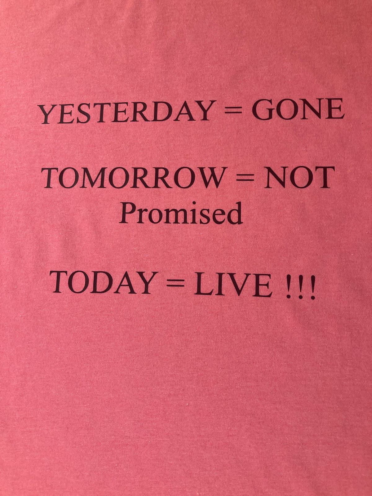 Yesterday Tomorrow Today
