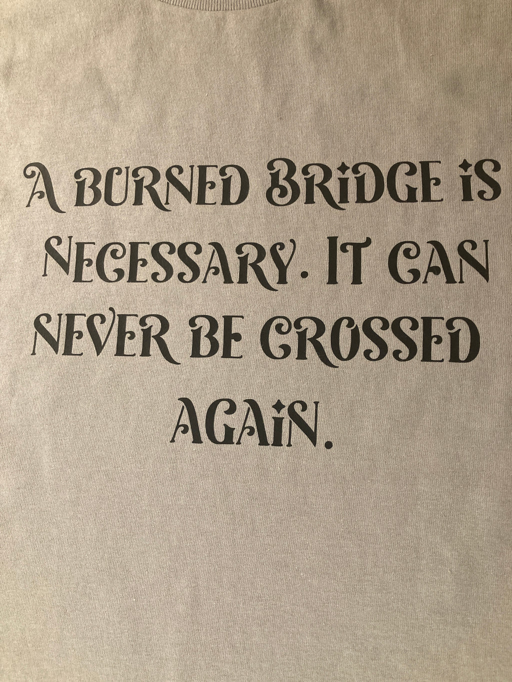 Burned Bridge